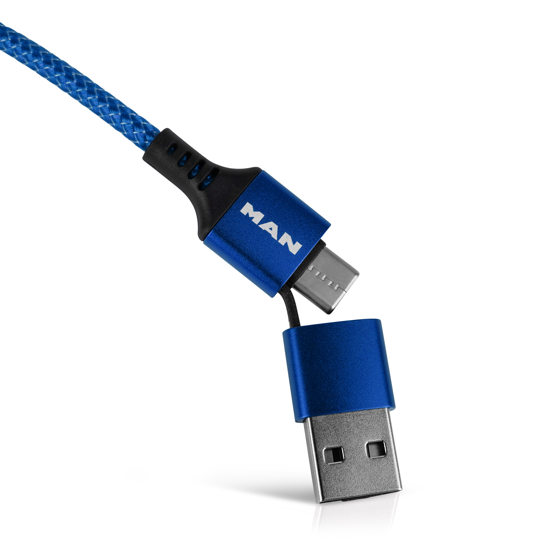 Datablocker Ladekabel Fastcharge blau