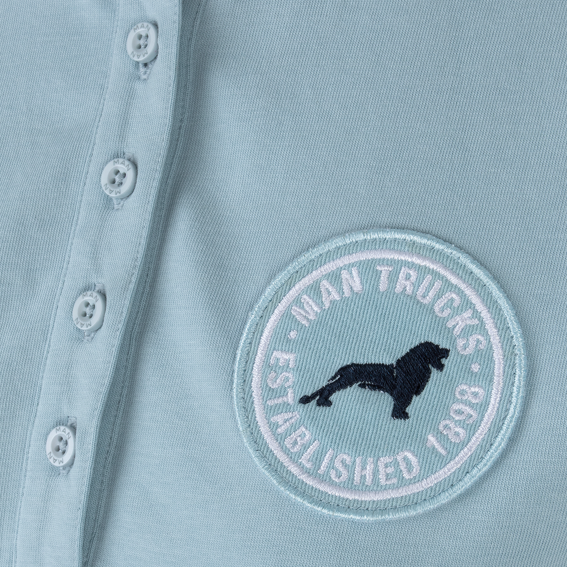 Damen Poloshirt arctic blue