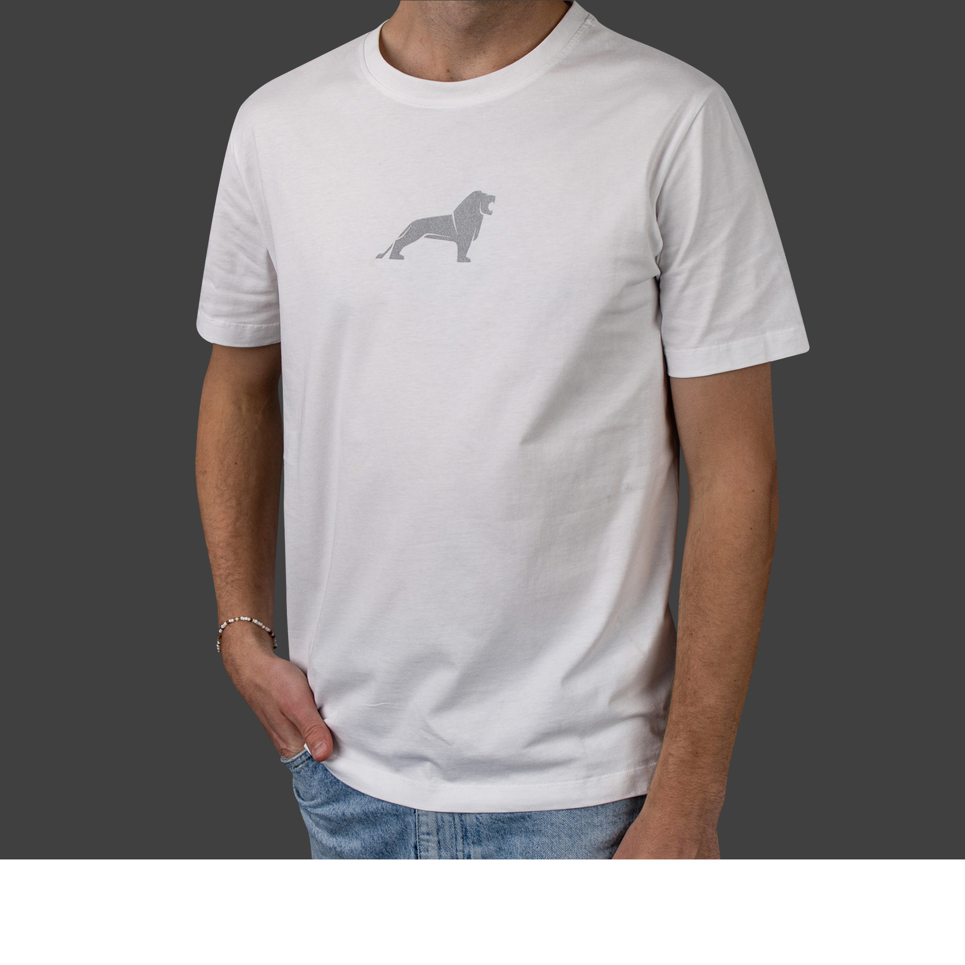 T-Shirt Herren weiß