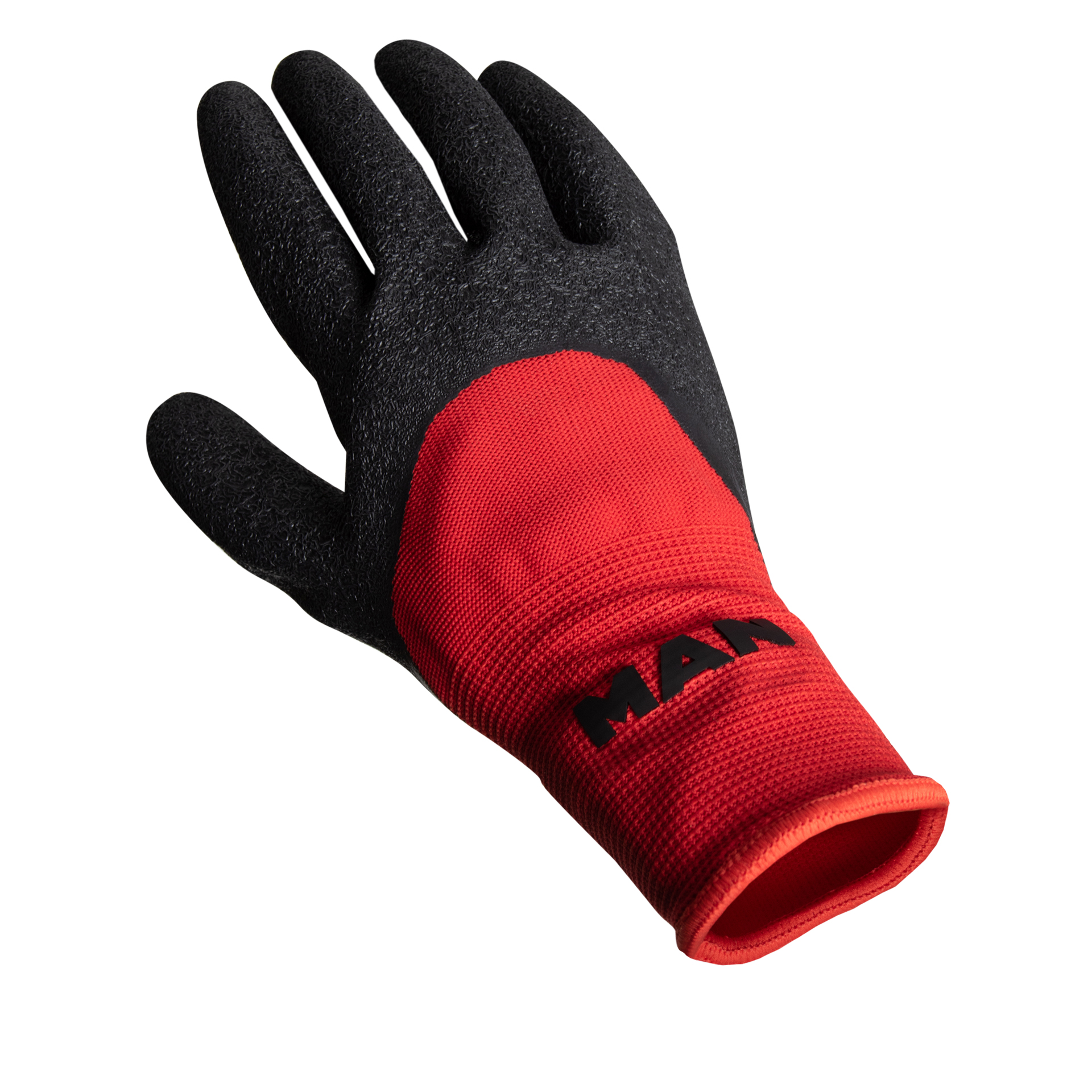 Arbeitshandschuhe rot/grau