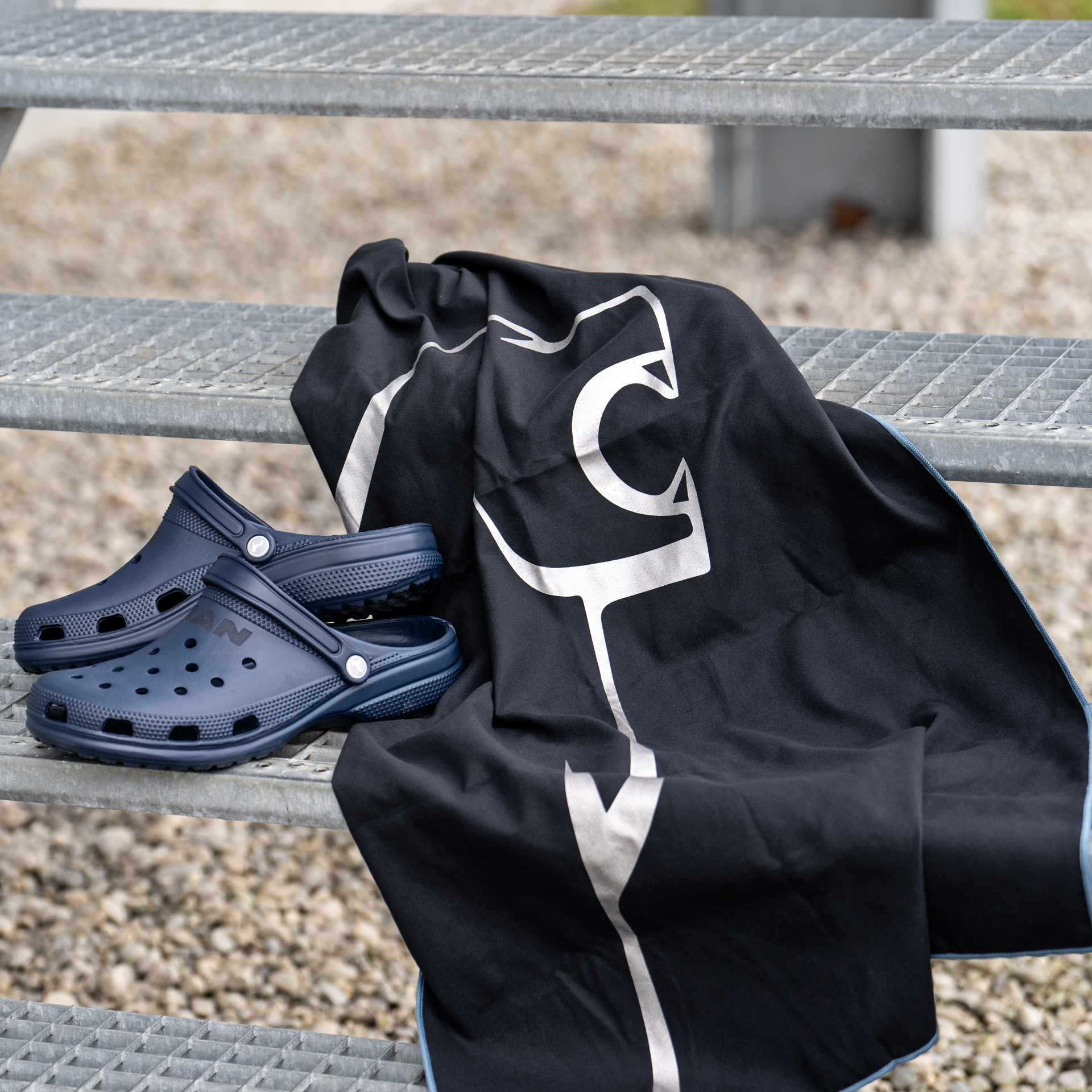 Funktionshandtuch blau