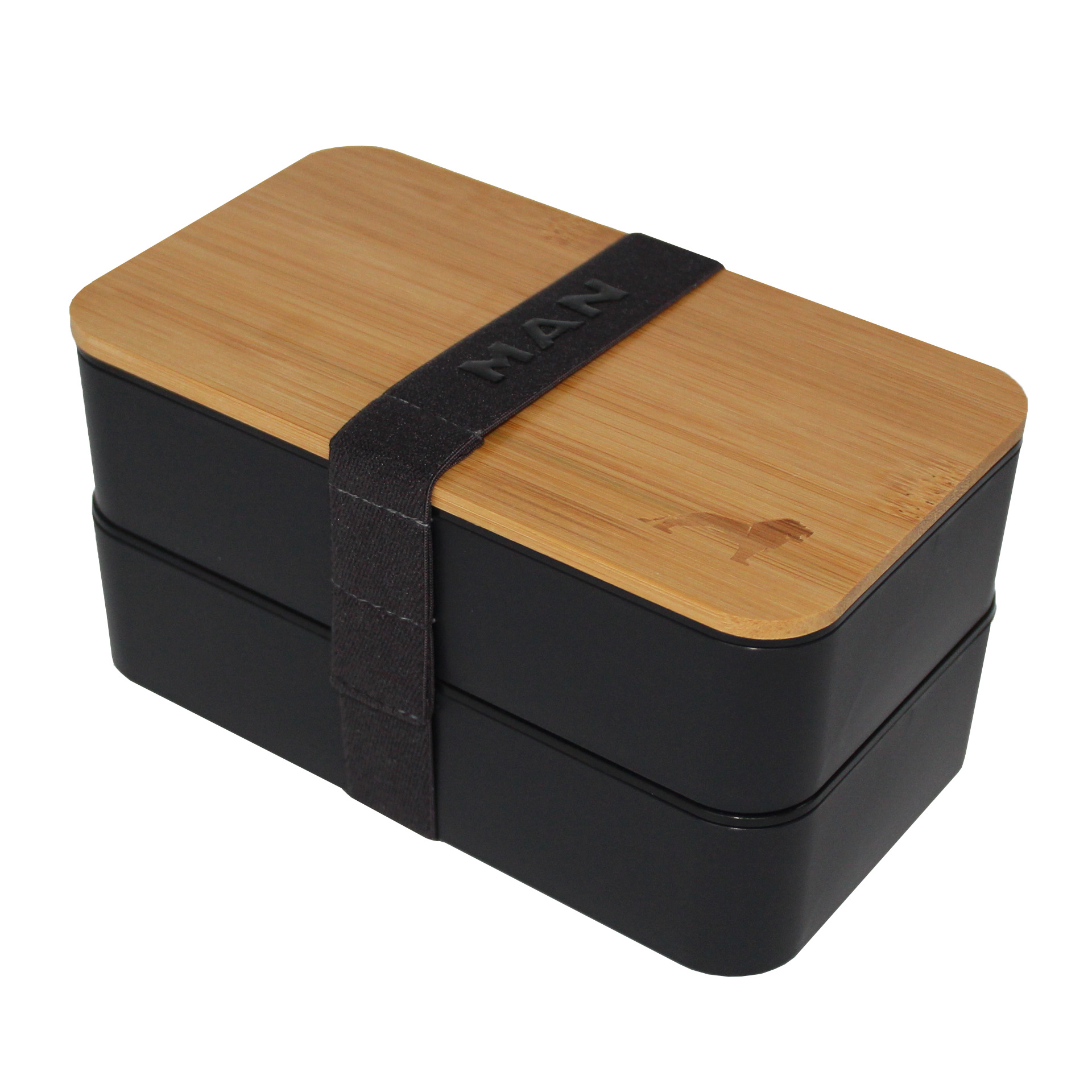 Lunchbox with cutlery set