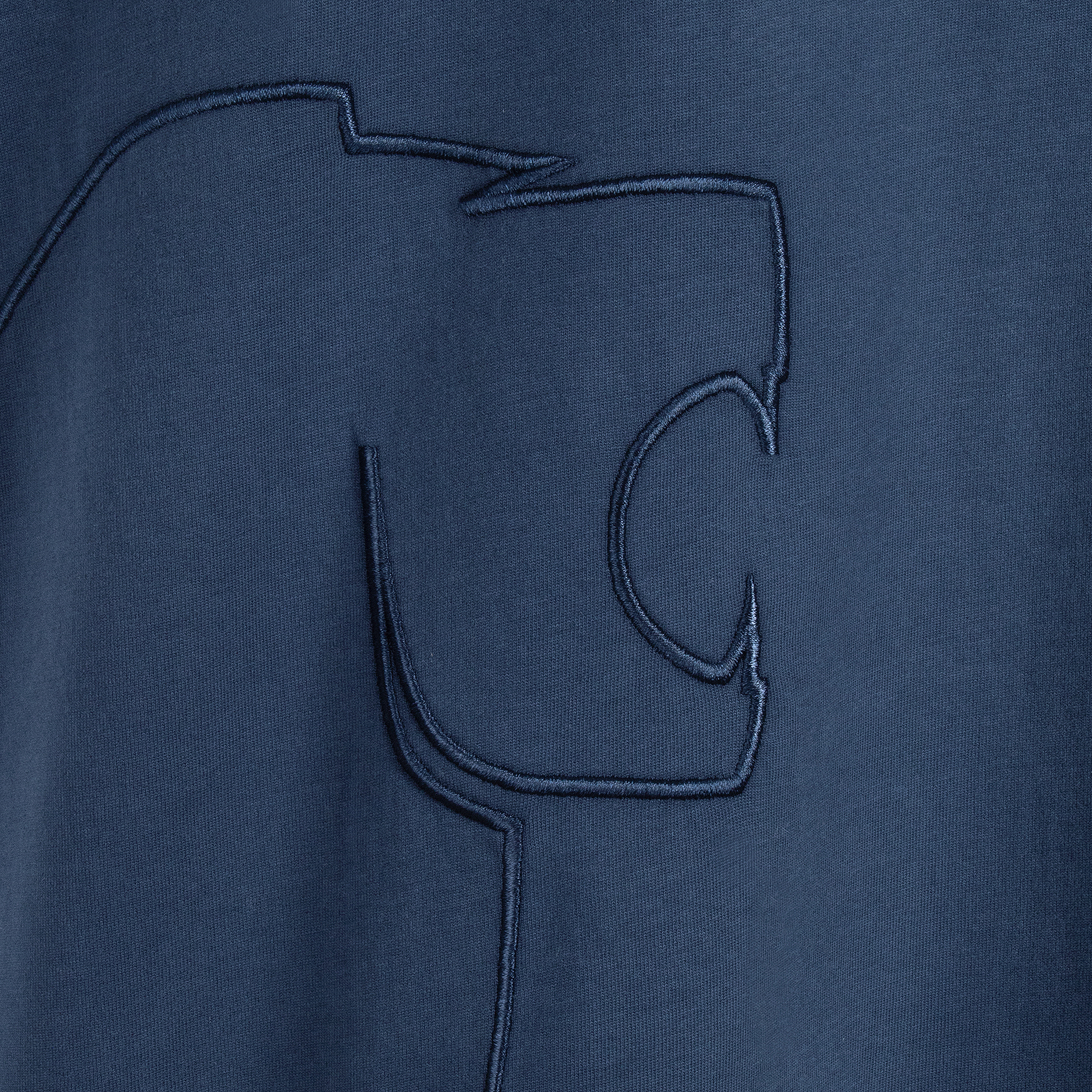 Herren T-Shirt Logo dunkelblau