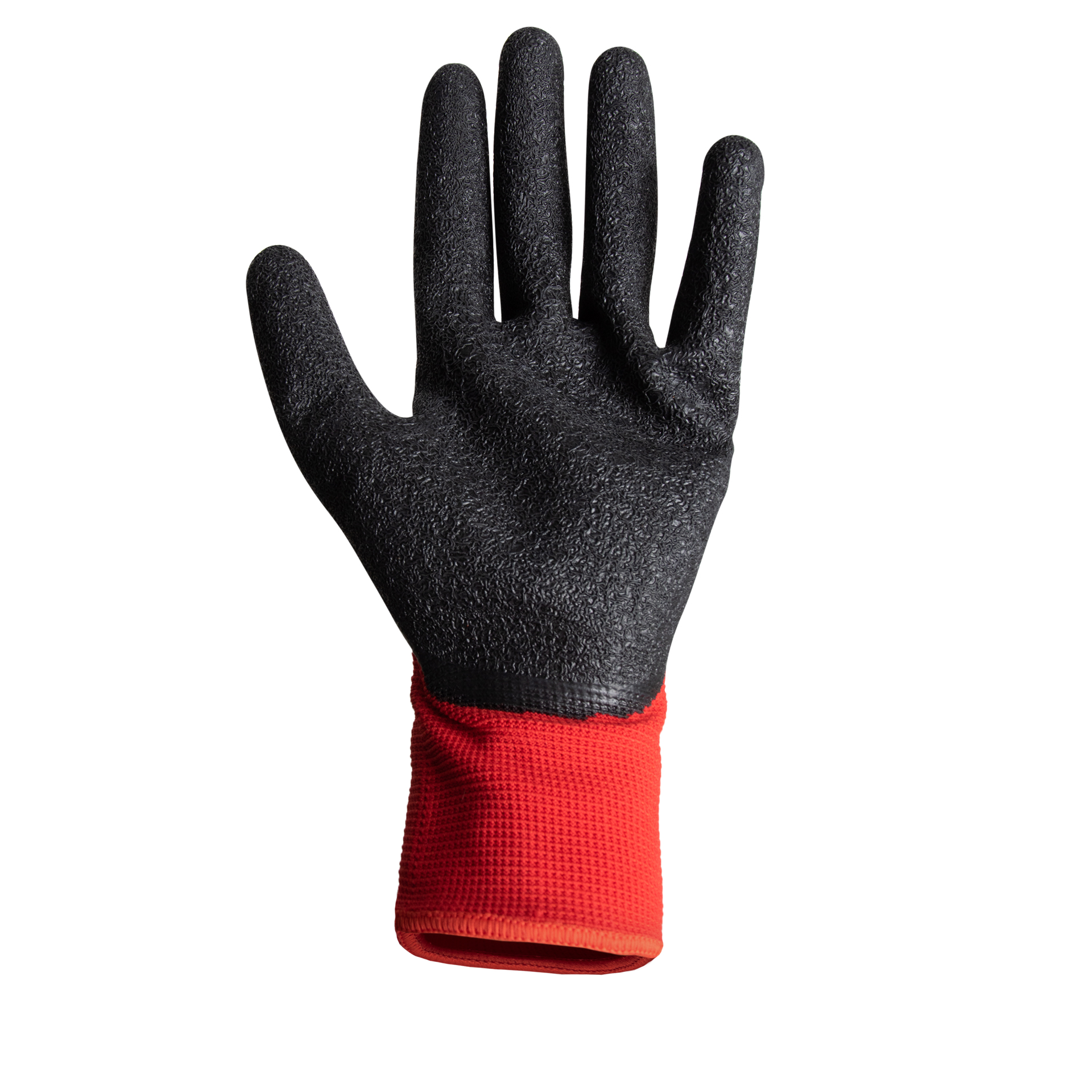 Arbeitshandschuhe rot/grau